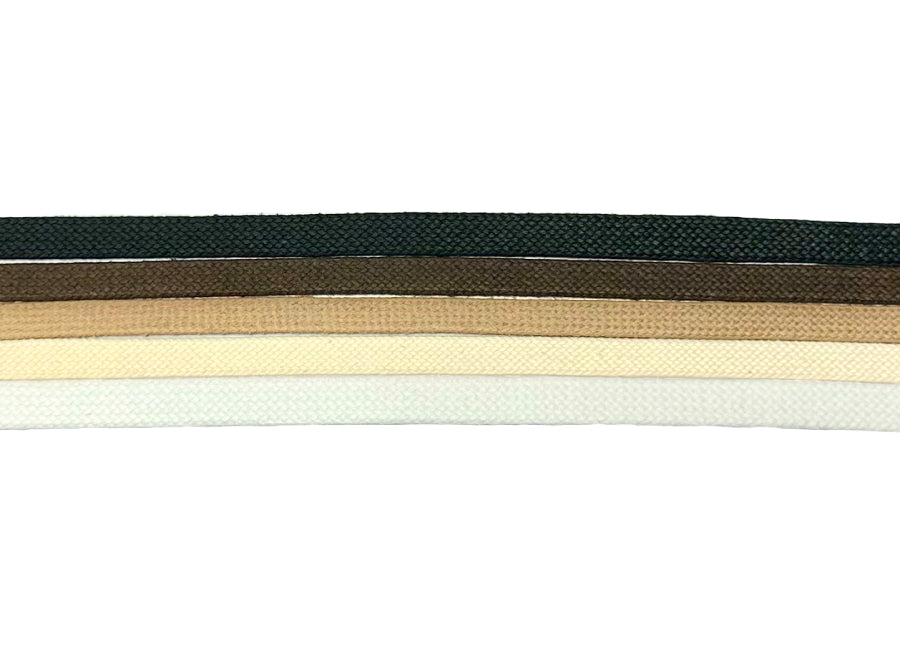 Sýningataumur - bómull með leðri - 120 cm