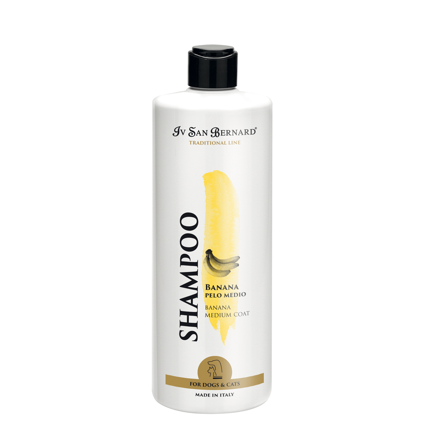 Banana sjampó - millisíður og stríhærður feldur