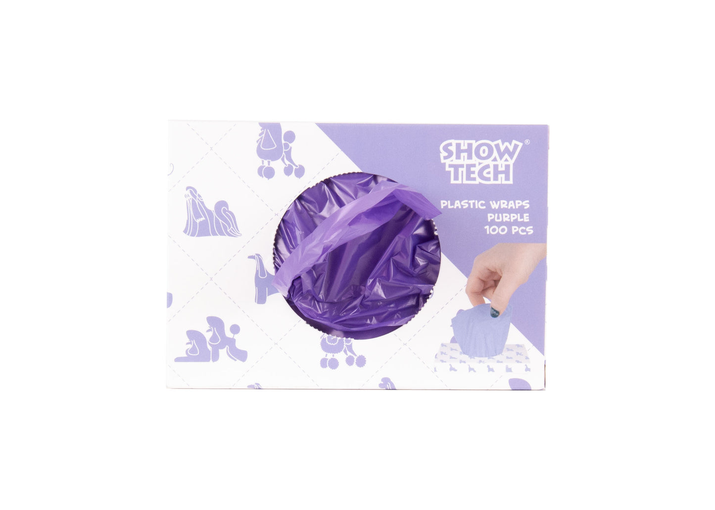Show Tech Plastic Wraps (15x30cm)-100 pcs Wraps