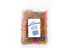 Load image into Gallery viewer, Show Tech Latex Bands Medium - 1000 pcs Top Knot Bands - svartar eða neon