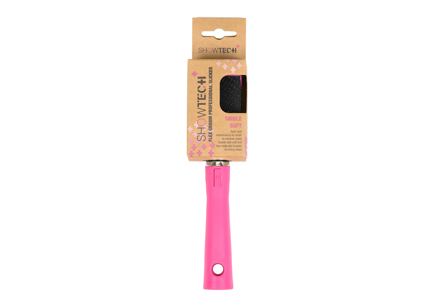 Show Tech+ Flex Groom Professional Slicker - Single, Soft