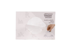 Show Tech Plastic Wraps (15x30cm)-100 pcs Wraps